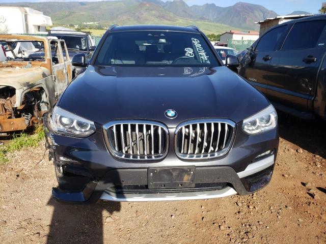 5UXTY3C03M9H02433 - 2021 BMW X3 SDRIVE30I BLACK photo 5