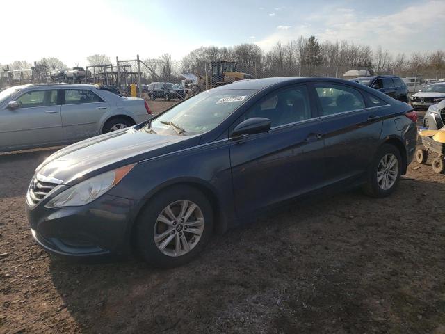 5NPEB4AC4BH298106 - 2011 HYUNDAI SONATA GLS BLUE photo 1