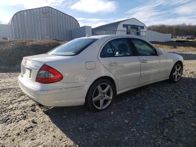 WDBUF87X69B398316 - 2009 MERCEDES-BENZ E 350 4MATIC WHITE photo 3