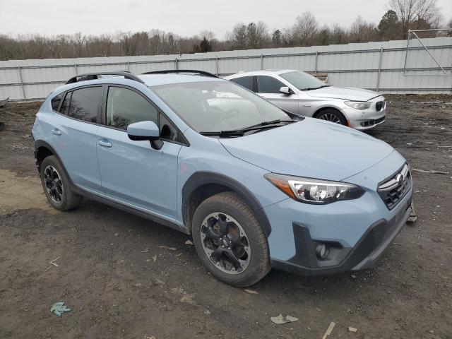 JF2GTAPC9MH236876 - 2021 SUBARU CROSSTREK PREMIUM BLUE photo 4