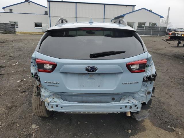 JF2GTAPC9MH236876 - 2021 SUBARU CROSSTREK PREMIUM BLUE photo 6