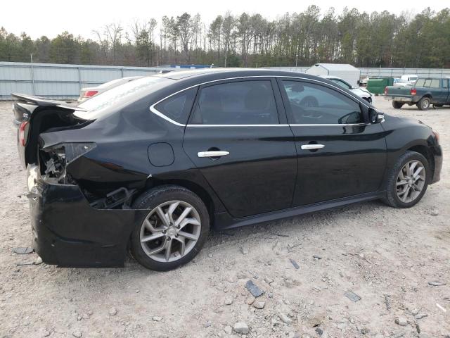 3N1AB7AP2FY303267 - 2015 NISSAN SENTRA S BLACK photo 3