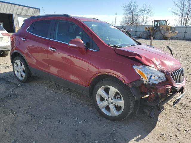 KL4CJBSB4FB258999 - 2015 BUICK ENCORE CONVENIENCE RED photo 4