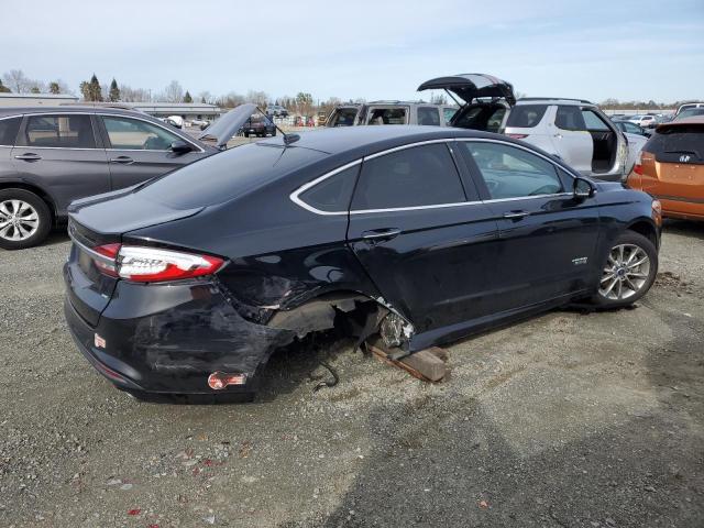 3FA6P0PU5HR368478 - 2017 FORD FUSION SE PHEV BLACK photo 3