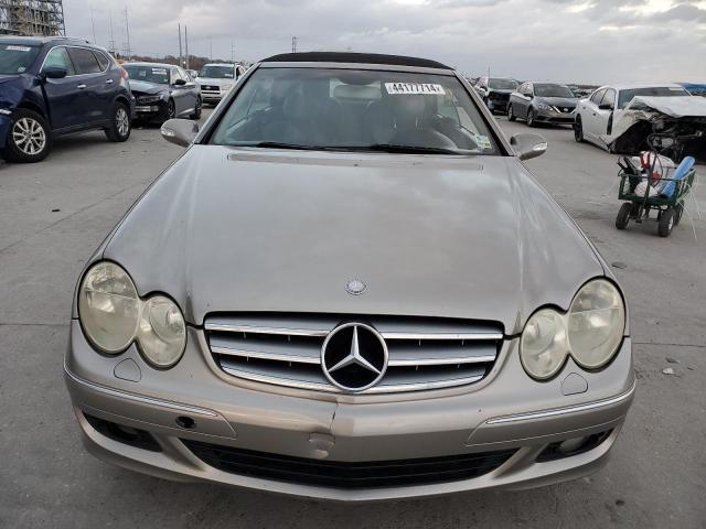 WDBTK56H56F190299 - 2006 MERCEDES-BENZ CLK 350 SILVER photo 5