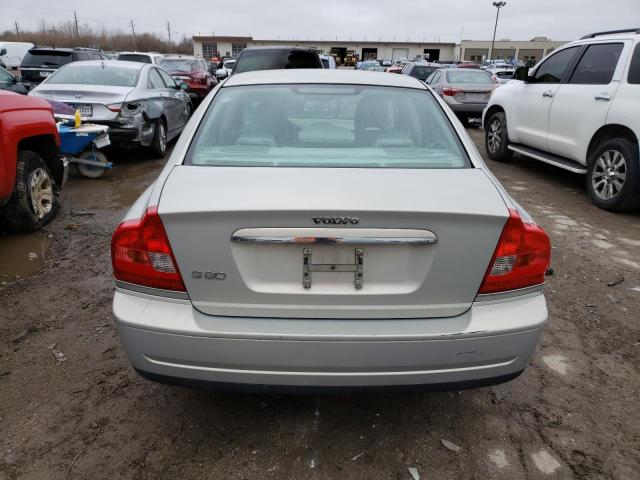 YV1TS59H141373006 - 2004 VOLVO S80 2.5T SILVER photo 6