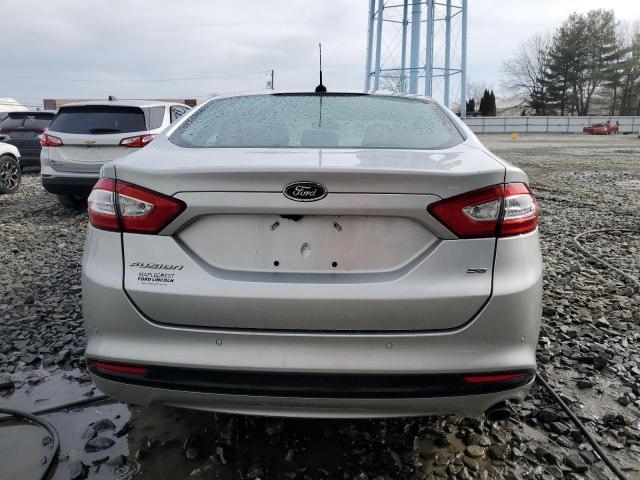 3FA6P0H7XGR348461 - 2016 FORD FUSION SE SILVER photo 6