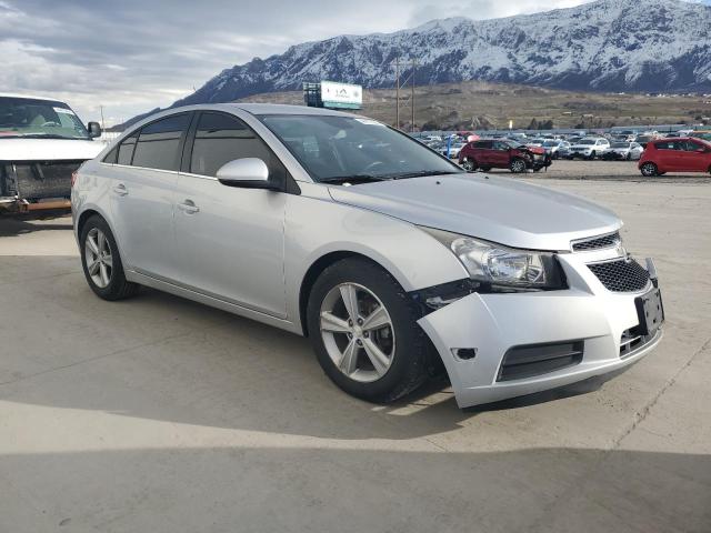 1G1PE5SB9E7372018 - 2014 CHEVROLET CRUZE LT SILVER photo 4