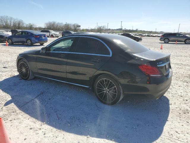 55SWF8DB6KU295773 - 2019 MERCEDES-BENZ C 300 BLACK photo 2