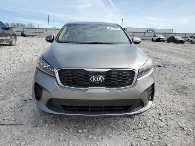 5XYPG4A30KG471878 - 2019 KIA SORENTO L GRAY photo 5