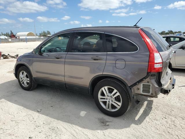 5J6RE4H78BL047743 - 2011 HONDA CR-V EXL TAN photo 2