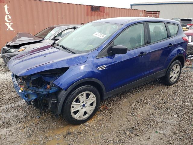 1FMCU0F79DUA76929 - 2013 FORD ESCAPE S BLUE photo 1