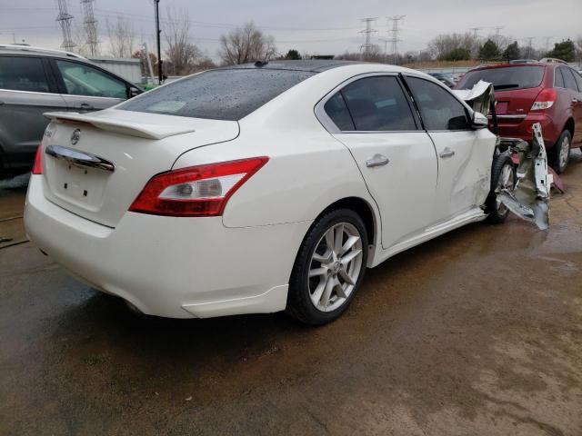 1N4AA5APXBC845441 - 2011 NISSAN MAXIMA S WHITE photo 3