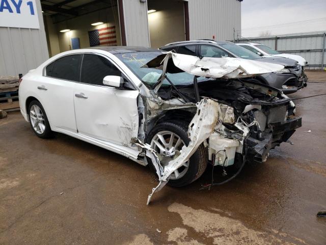 1N4AA5APXBC845441 - 2011 NISSAN MAXIMA S WHITE photo 4