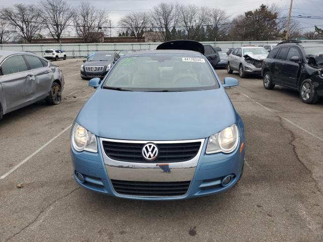 WVWFA71F77V014784 - 2007 VOLKSWAGEN EOS 2.0T LUXURY BLUE photo 5