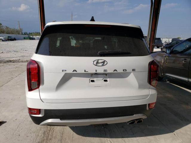 KM8R44HE5NU474086 - 2022 HYUNDAI PALISADE SEL WHITE photo 6