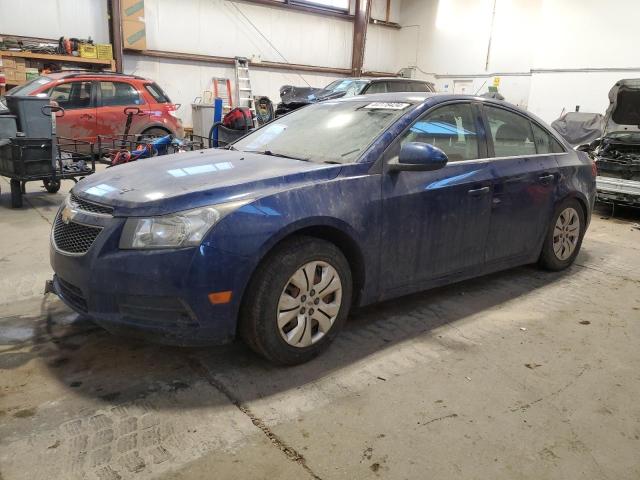 1G1PF5SC7C7178624 - 2012 CHEVROLET CRUZE LT BLUE photo 1