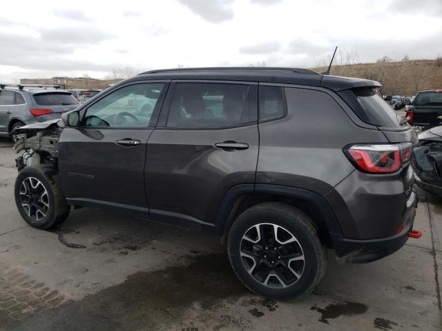 3C4NJDDB0KT799273 - 2019 JEEP COMPASS TRAILHAWK GRAY photo 2