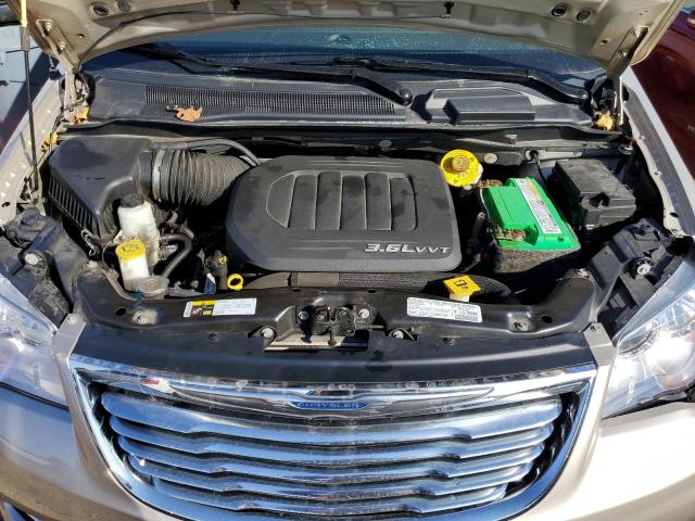 2C4RC1CG7DR745790 - 2013 CHRYSLER TOWN & COU TOURING L TAN photo 12