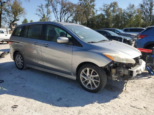 JM1CW2DL3C0105437 - 2012 MAZDA 5 GRAY photo 4