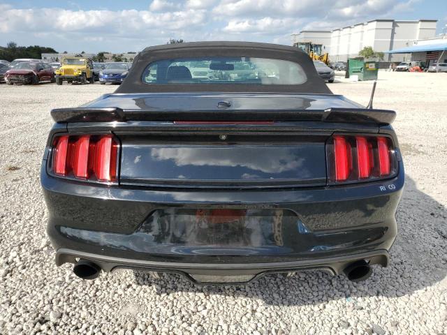 1FATP8UH2G5216524 - 2016 FORD MUSTANG BLACK photo 6