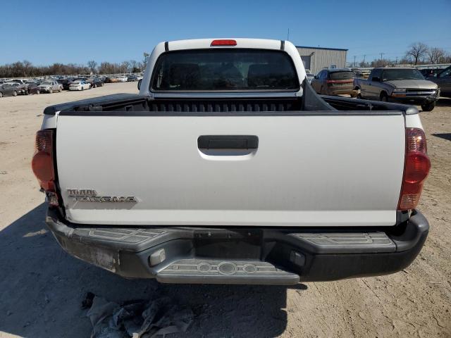 5TENX22N17Z440325 - 2007 TOYOTA TACOMA WHITE photo 6