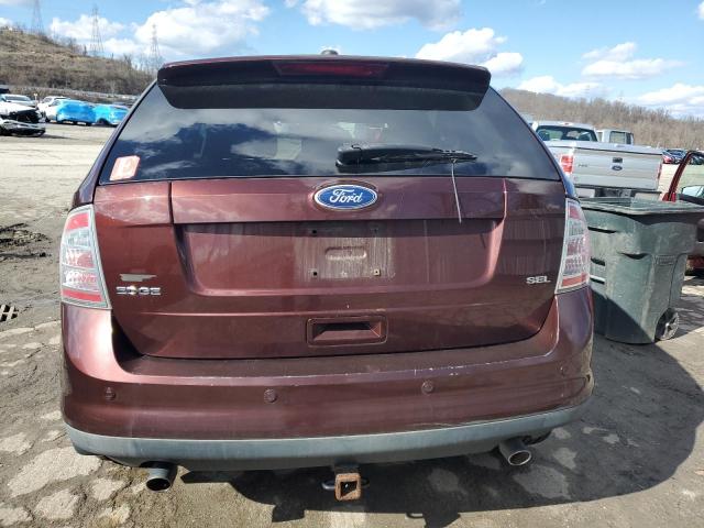 2FMDK3JC2ABB51407 - 2010 FORD EDGE SEL BROWN photo 6