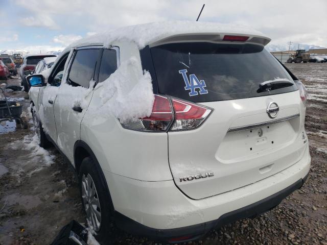 5N1AT2MV1GC734101 - 2016 NISSAN ROGUE S WHITE photo 2