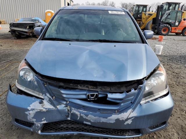 5FNRL38709B044161 - 2009 HONDA ODYSSEY EXL BLUE photo 5