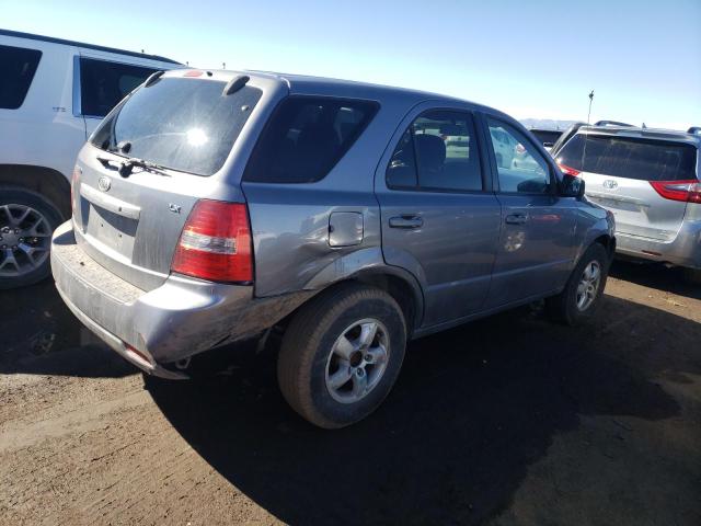 KNDJD735785800124 - 2008 KIA SORENTO EX BLUE photo 3