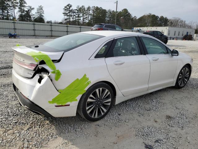 3LN6L5MU4HR664725 - 2017 LINCOLN MKZ HYBRID RESERVE WHITE photo 3