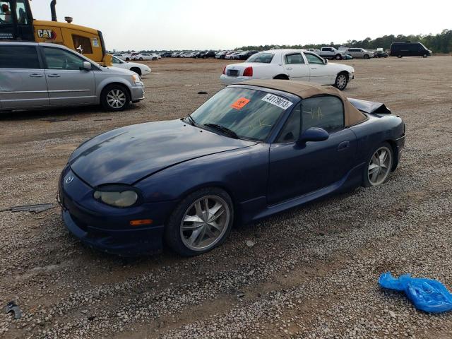 JM1NB353020233965 - 2002 MAZDA MX-5 MIATA BASE BLUE photo 1