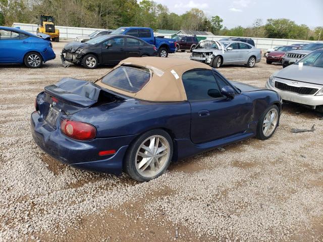 JM1NB353020233965 - 2002 MAZDA MX-5 MIATA BASE BLUE photo 3