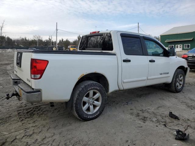 1N6AA07C79N319734 - 2009 NISSAN TITAN XE WHITE photo 3