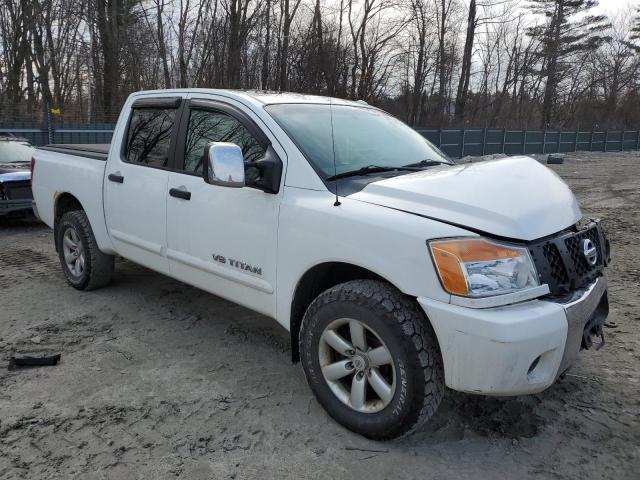 1N6AA07C79N319734 - 2009 NISSAN TITAN XE WHITE photo 4