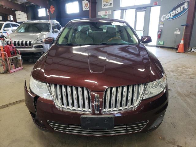 1LNHL9ER0AG611396 - 2010 LINCOLN MKS MAROON photo 5