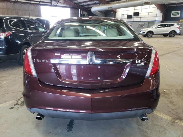 1LNHL9ER0AG611396 - 2010 LINCOLN MKS MAROON photo 6