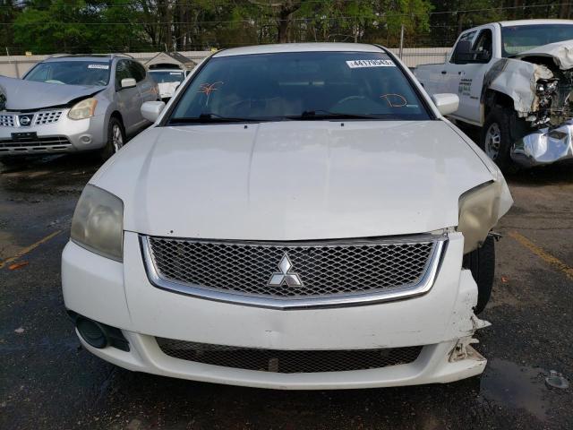 4A32B2FF2CE025240 - 2012 MITSUBISHI GALANT FE WHITE photo 5