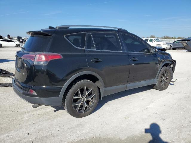 2T3NFREV4JW487892 - 2018 TOYOTA RAV4 SE BLACK photo 3