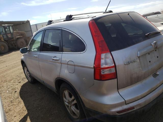 5J6RE4H70BL108518 - 2011 HONDA CR-V EXL SILVER photo 2