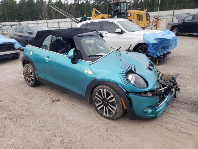 WMWWG9C50K3E40982 - 2019 MINI COOPER S TURQUOISE photo 4