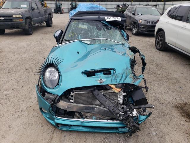 WMWWG9C50K3E40982 - 2019 MINI COOPER S TURQUOISE photo 5