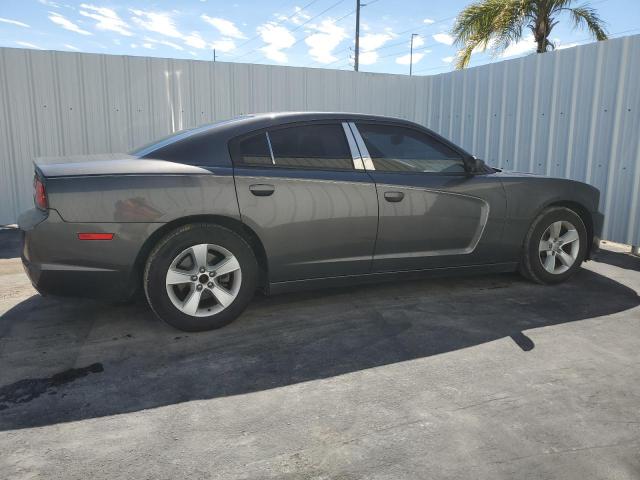2C3CDXBGXDH579413 - 2013 DODGE CHARGER SE GRAY photo 3