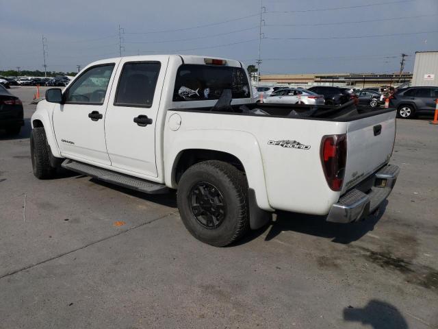 1GTDS136658106396 - 2005 GMC CANYON WHITE photo 2