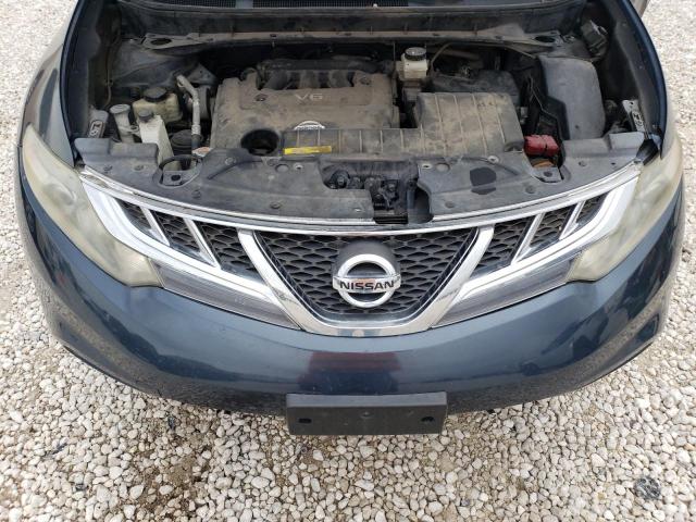 JN8AZ1MU7EW413703 - 2014 NISSAN MURANO S BLUE photo 12