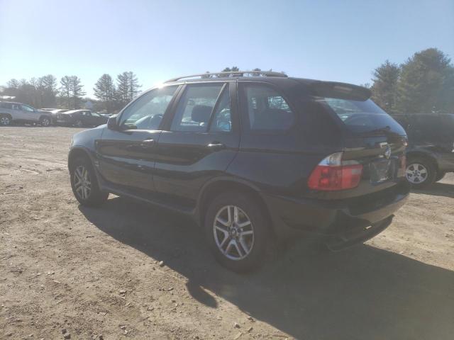 5UXFA13584LU43326 - 2004 BMW X5 3.0I BLACK photo 2