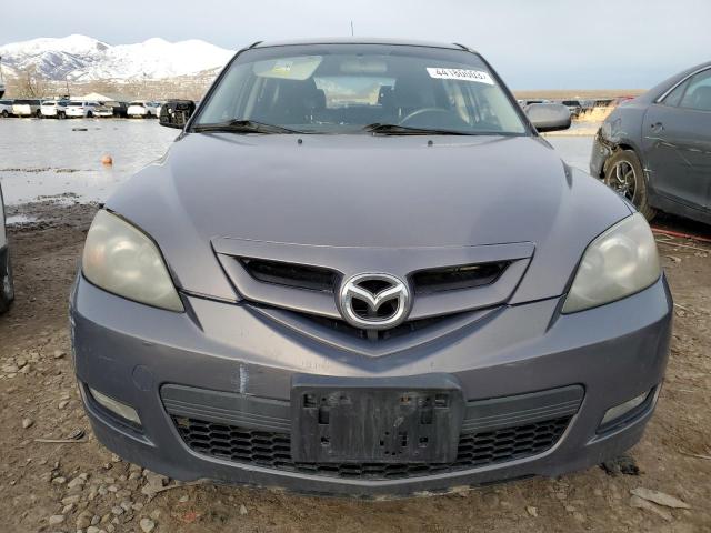 JM1BK343X71640293 - 2007 MAZDA 3 HATCHBACK GRAY photo 5