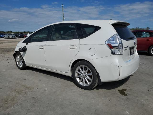 JTDZN3EU5C3091677 - 2012 TOYOTA PRIUS V WHITE photo 2