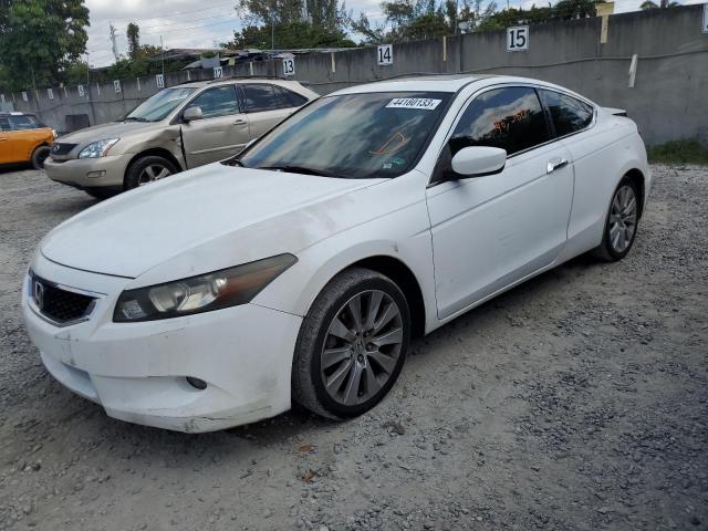 1HGCS228X9A008962 - 2009 HONDA ACCORD EXL WHITE photo 1