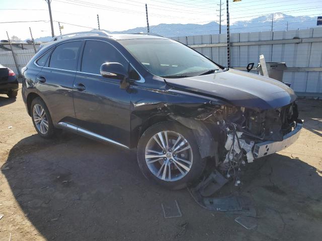 2T2BC1BA5FC002168 - 2015 LEXUS RX 450H BLUE photo 4